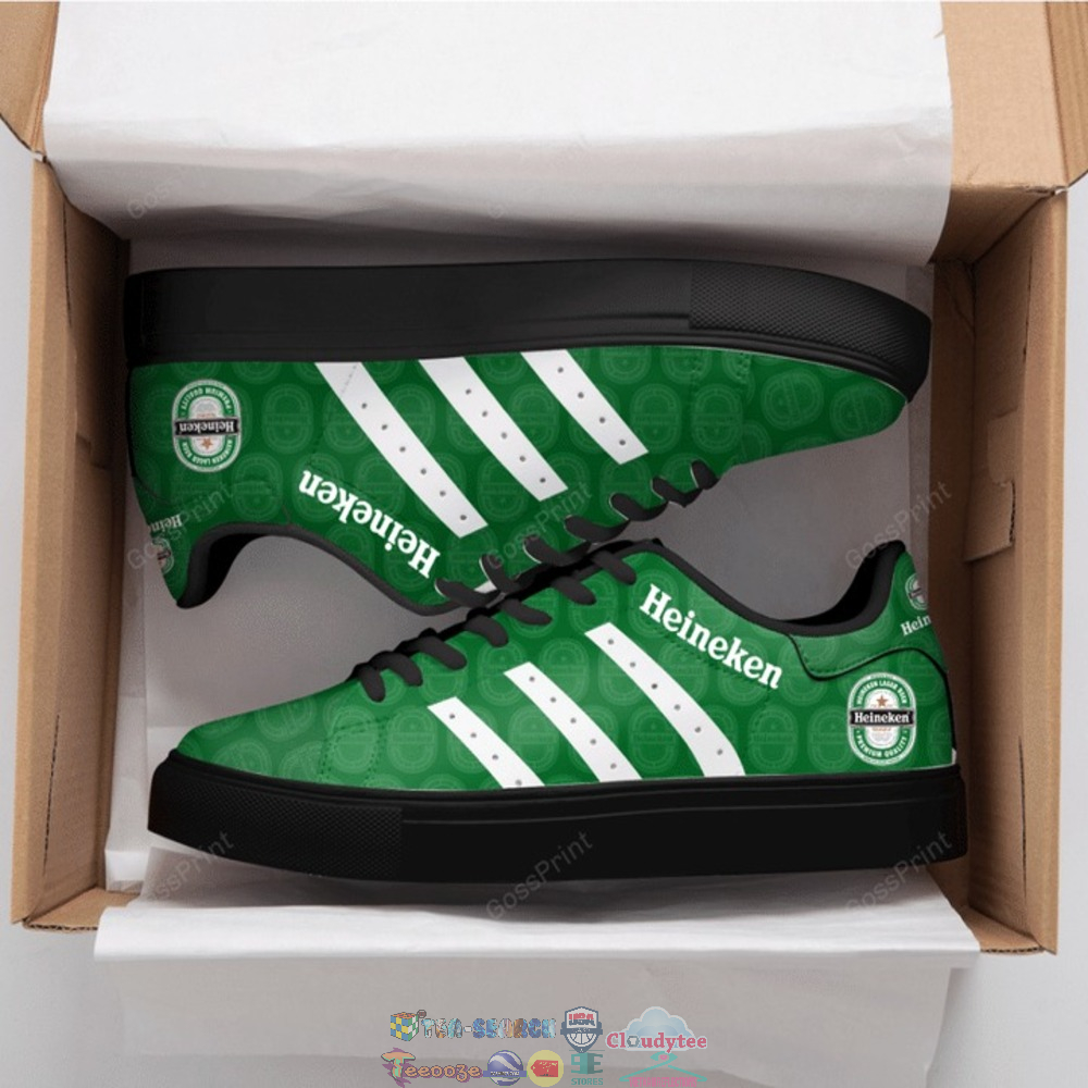 Heineken White Stripes Style 2 Stan Smith Low Top Shoes – Saleoff