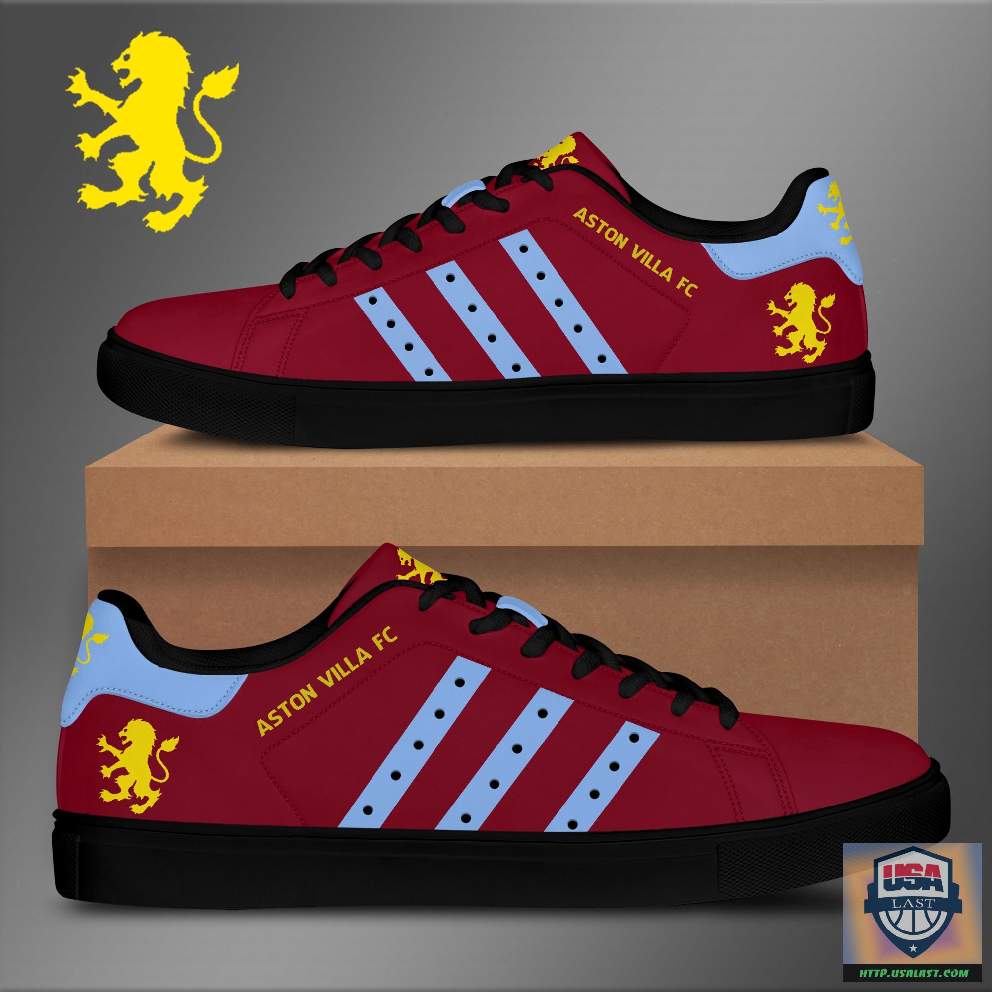 EPL Aston Villa Football Club Stan Smith Shoes – Usalast