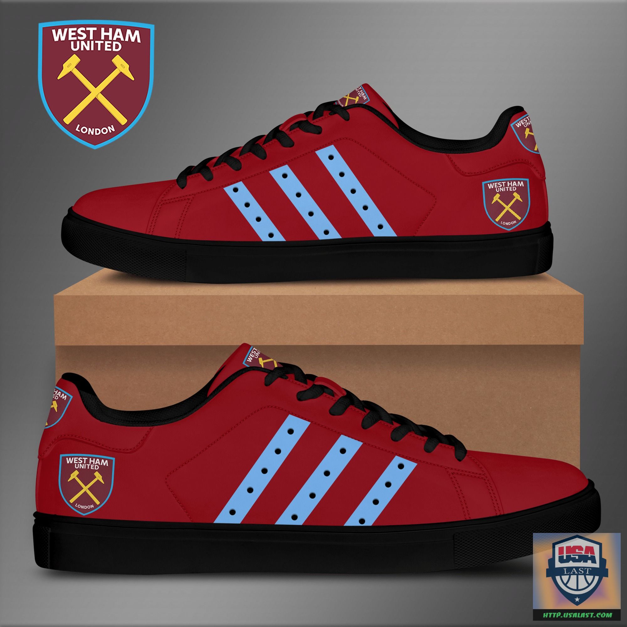 West Ham United F.C Stan Smith Shoes Model 07 – Usalast