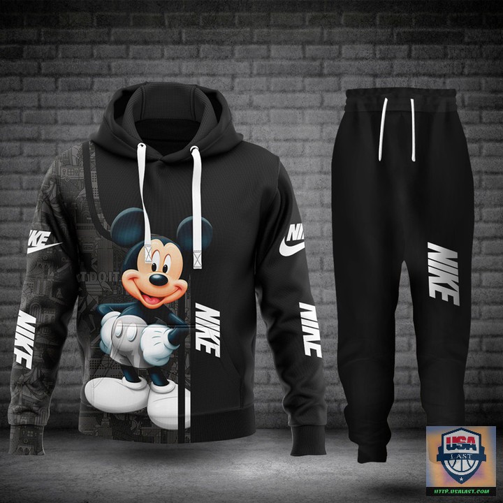 Nike Mickey Mouse Hoodie Jogger Pants 78 – Usalast