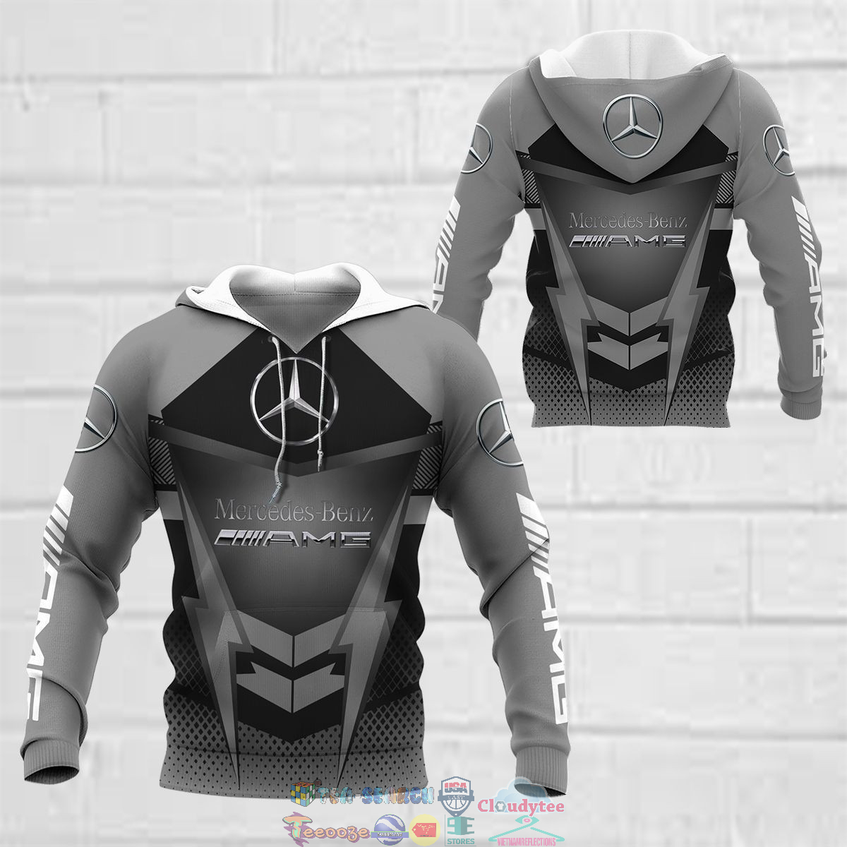 Mercedes AMG ver 3 3D hoodie and t-shirt – Saleoff