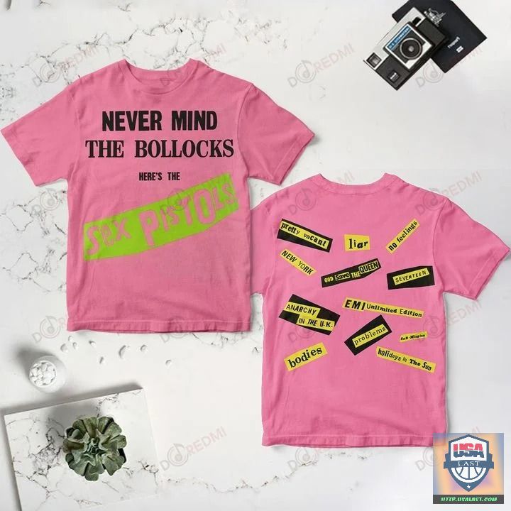 Sex Pistols Never Mind The Bollocks Album Cover 3D T-Shirt – Usalast