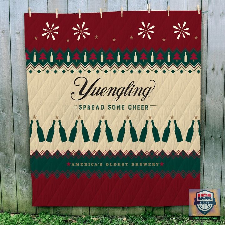 Yuengling America’s Oldest Brewery Ugly Quilt Blanket – Usalast