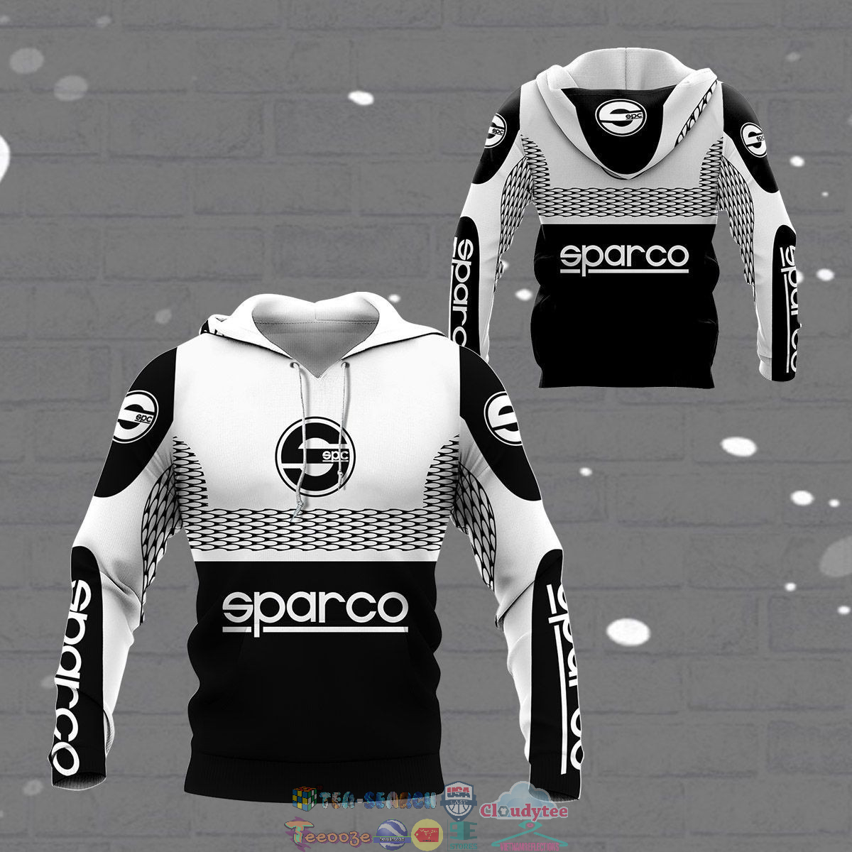 Sparco ver 6 3D hoodie and t-shirt – Saleoff