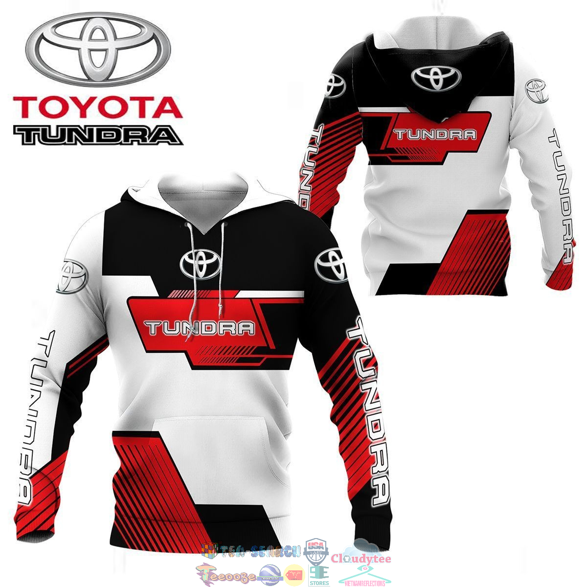 Toyota Tundra ver 18 3D hoodie and t-shirt – Saleoff