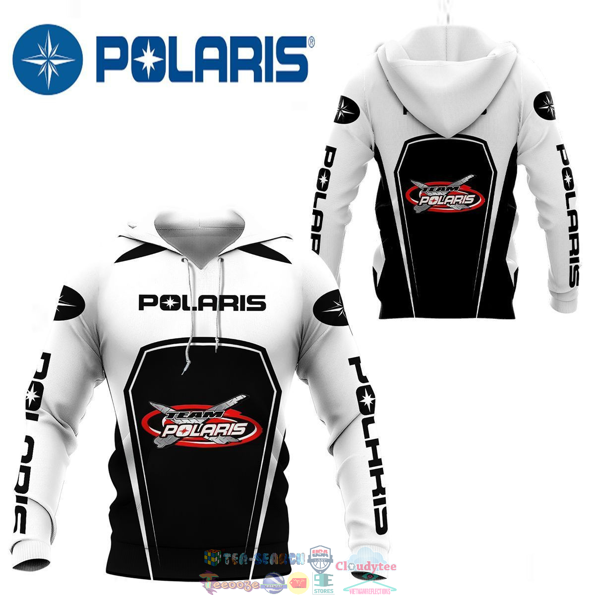 Polaris Racing Team ver 10 3D hoodie and t-shirt – Saleoff