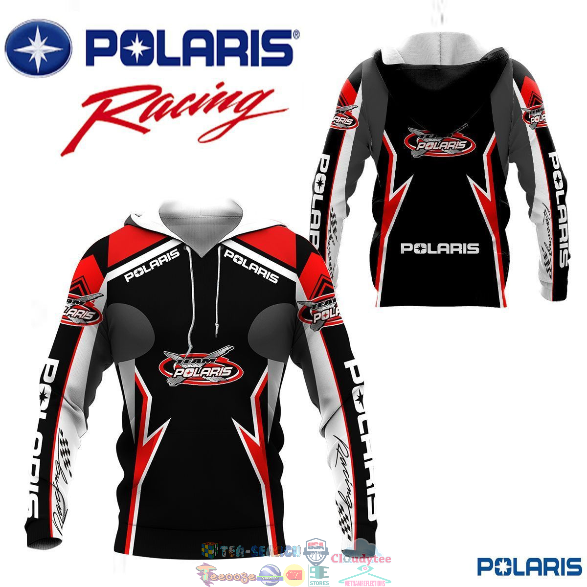 Polaris Racing Team ver 7 3D hoodie and t-shirt – Saleoff