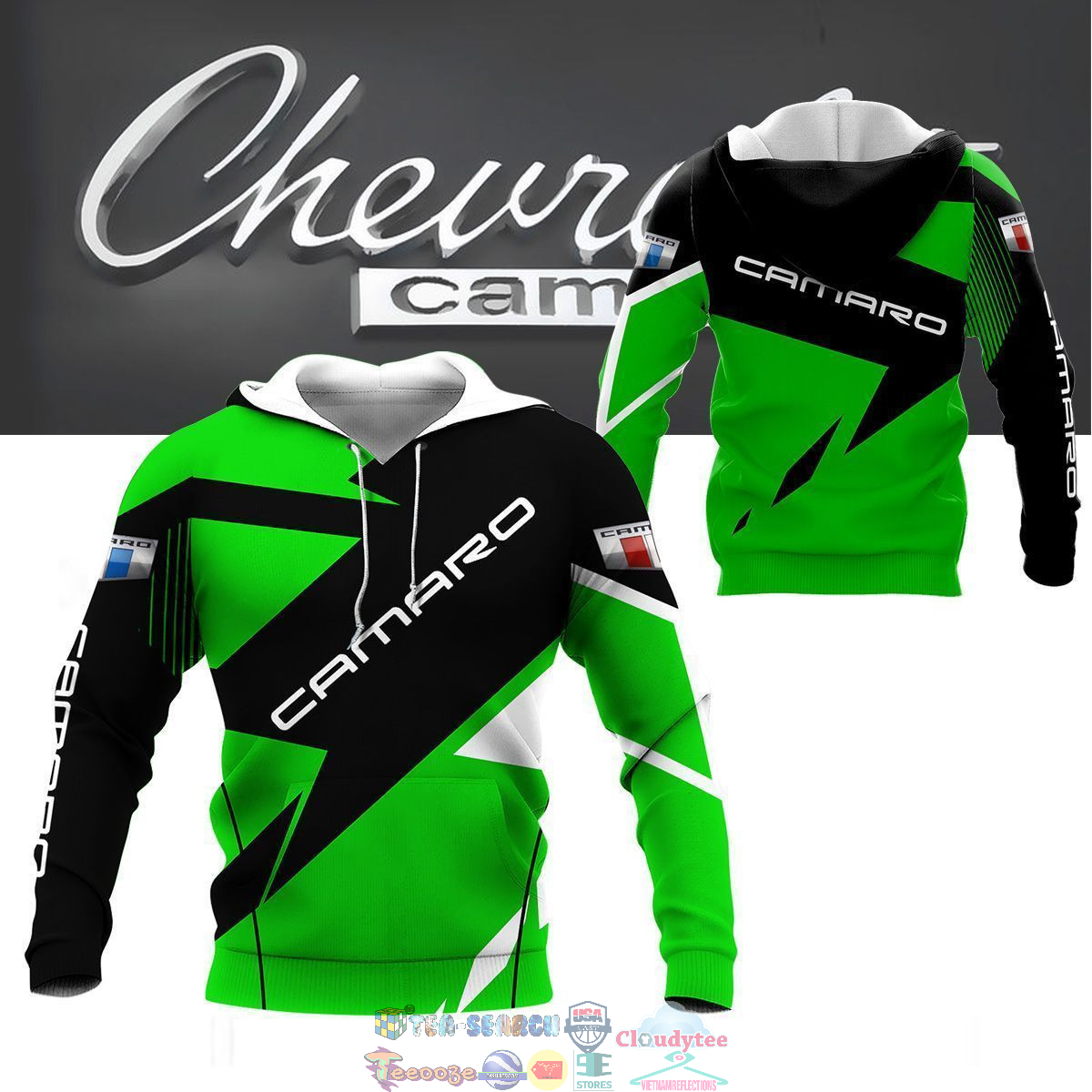 Chevrolet Camaro ver 10 3D hoodie and t-shirt – Saleoff