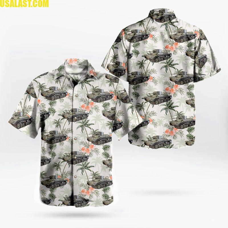 British Army Valentine Tank Unisex Hawaiian Shirt – Usalast