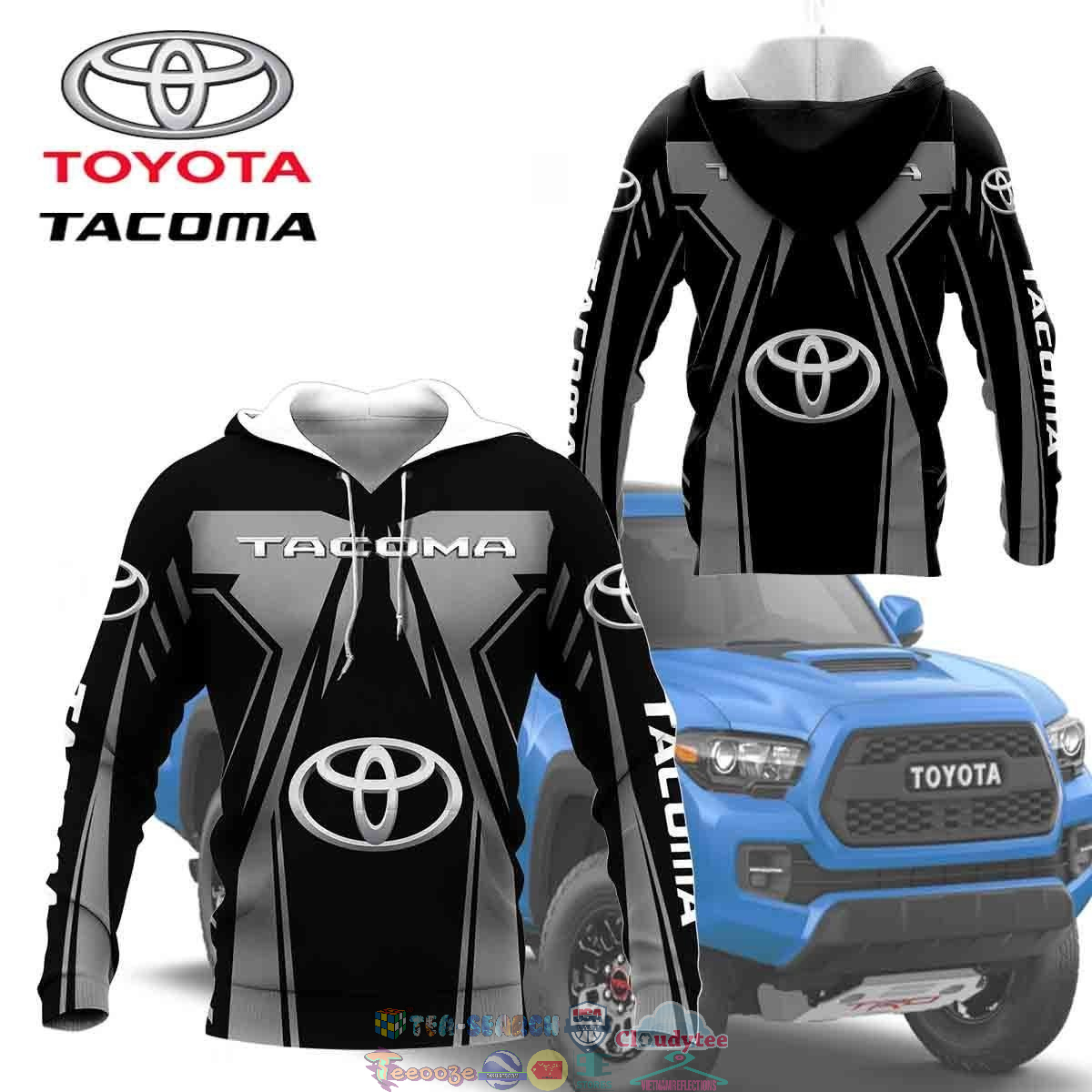 Toyota Tacoma ver 18 3D hoodie and t-shirt – Saleoff