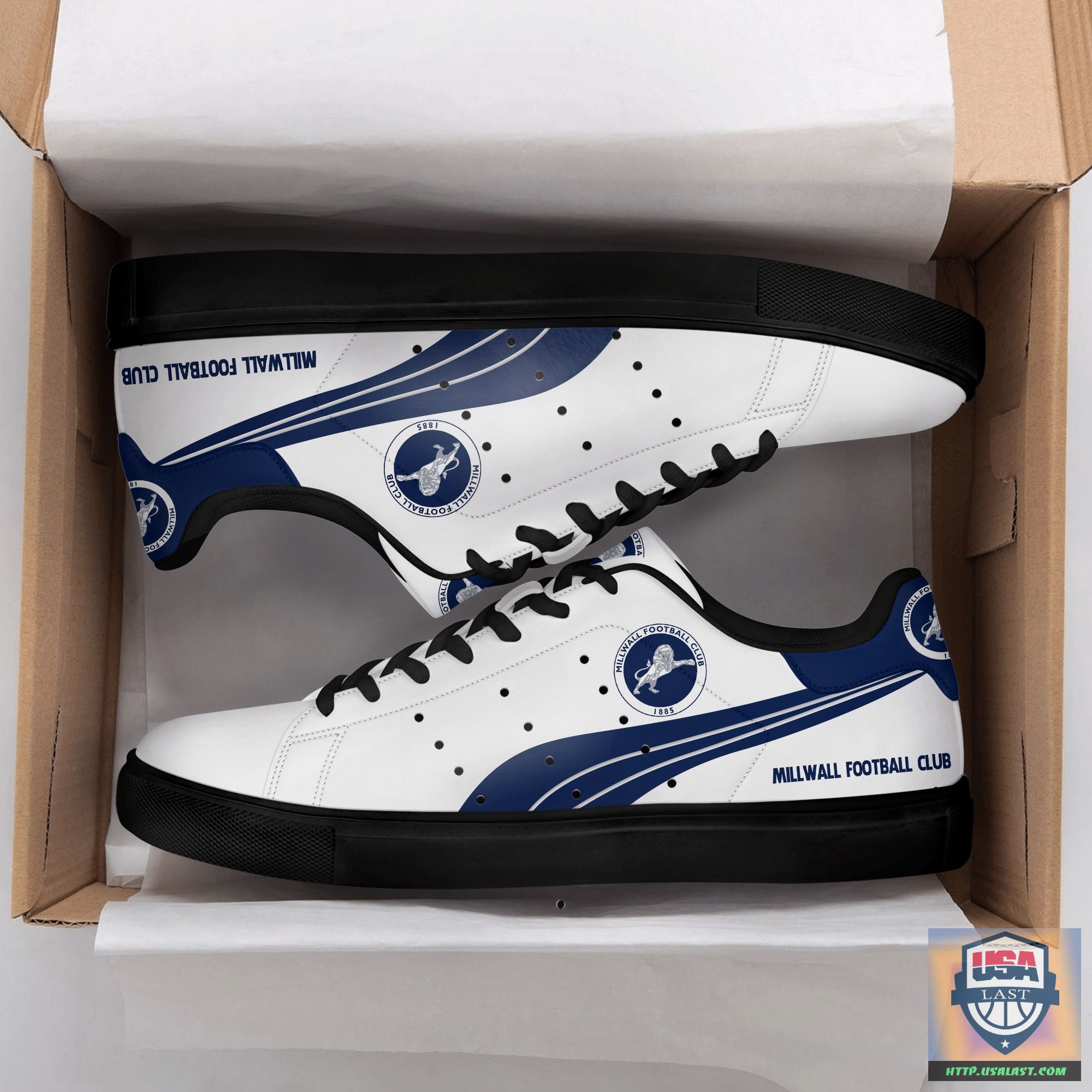 Millwall Football Club Skate Low Top Shoes – Usalast
