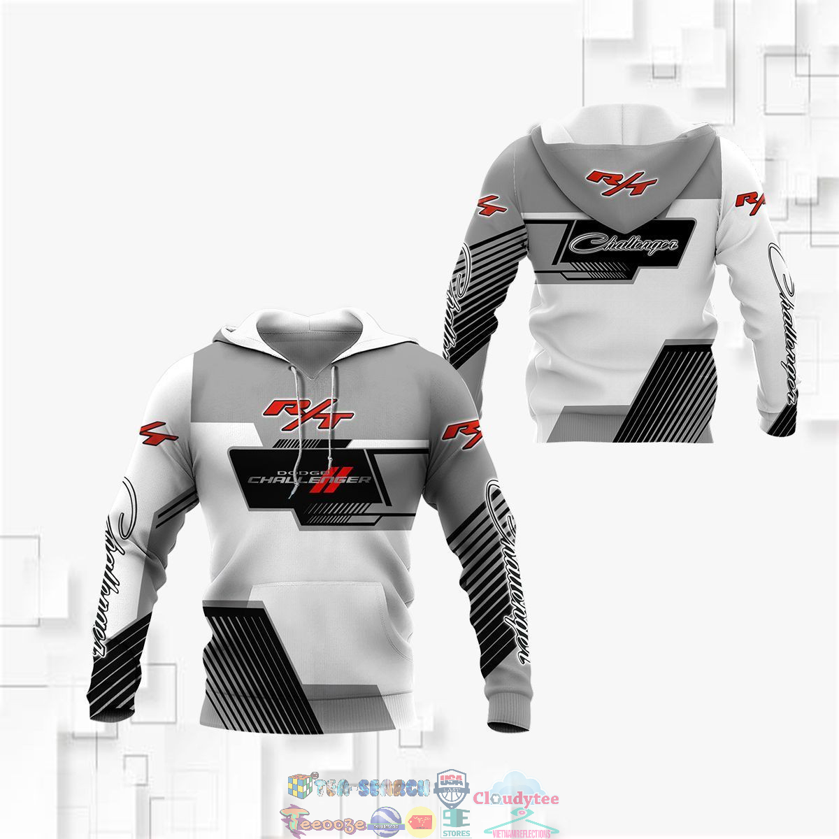 Dodge Challenger ver 11 3D hoodie and t-shirt – Saleoff