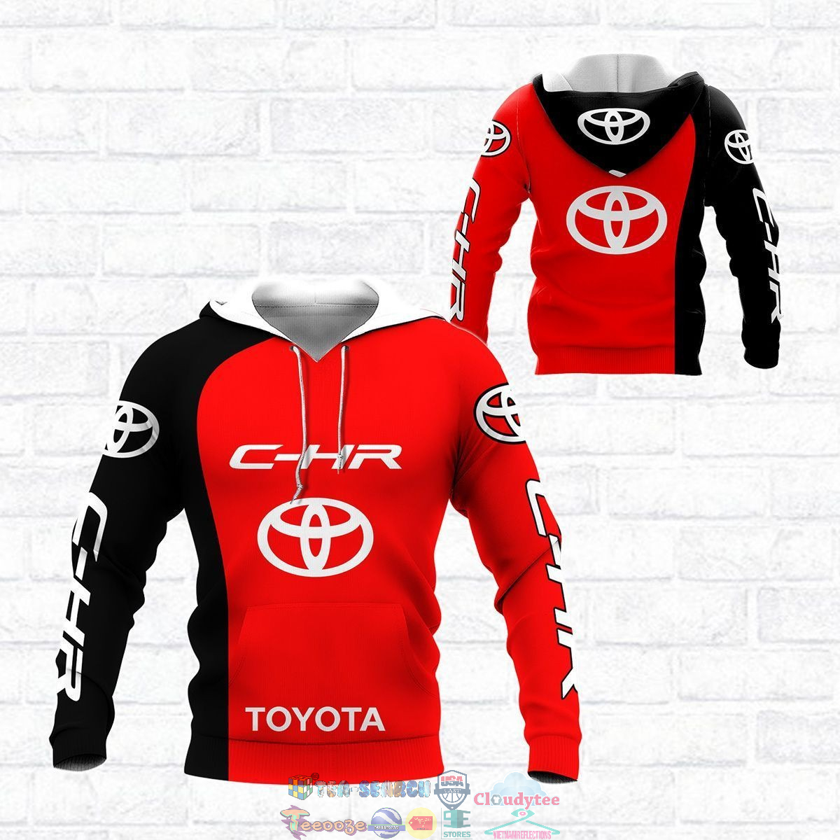 Toyota C-HR ver 1 3D hoodie and t-shirt – Saleoff