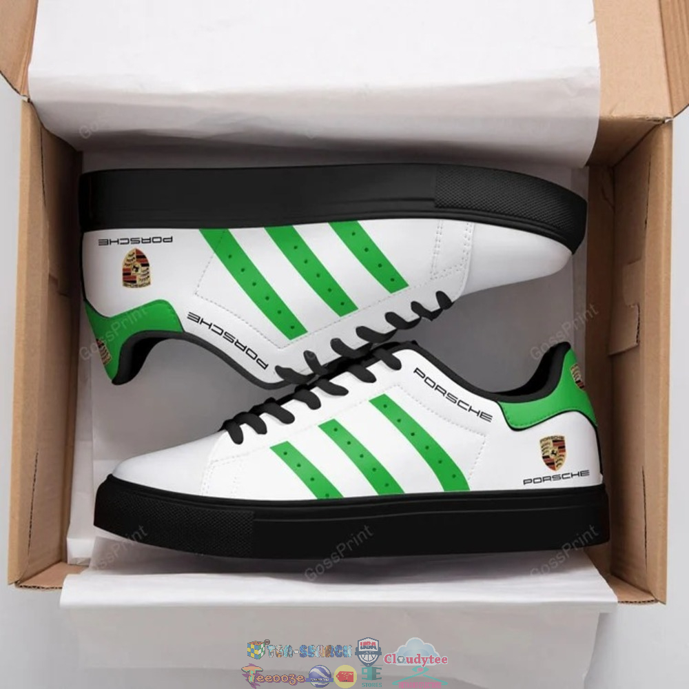 Porsche Green Stripes Style 1 Stan Smith Low Top Shoes – Saleoff