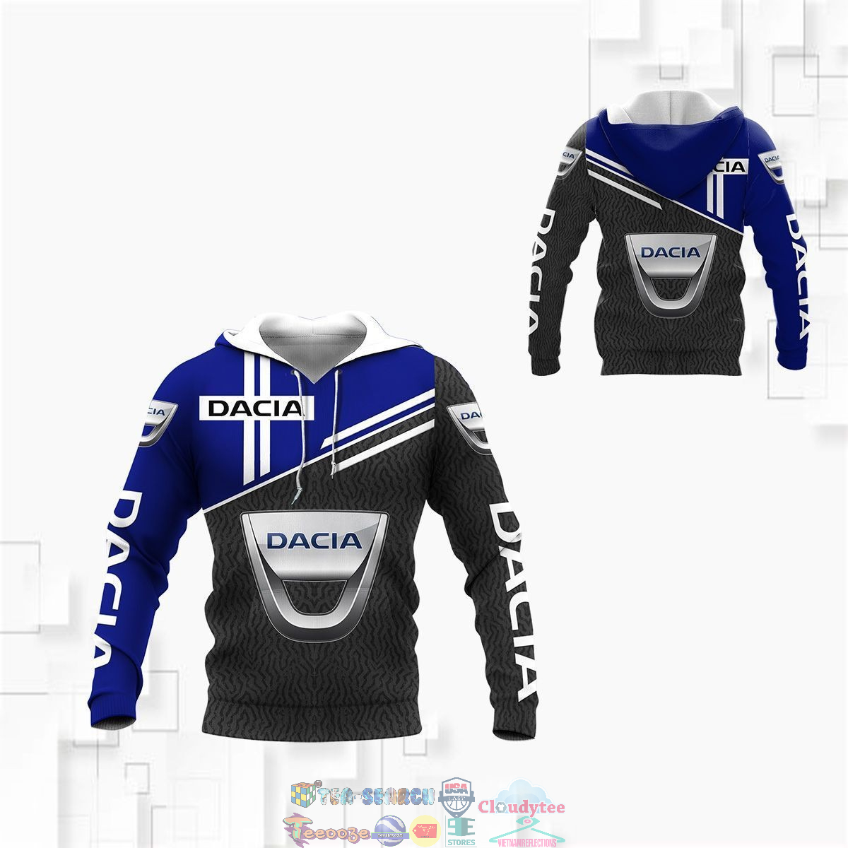 Automobile Dacia ver 8 3D hoodie and t-shirt – Saleoff