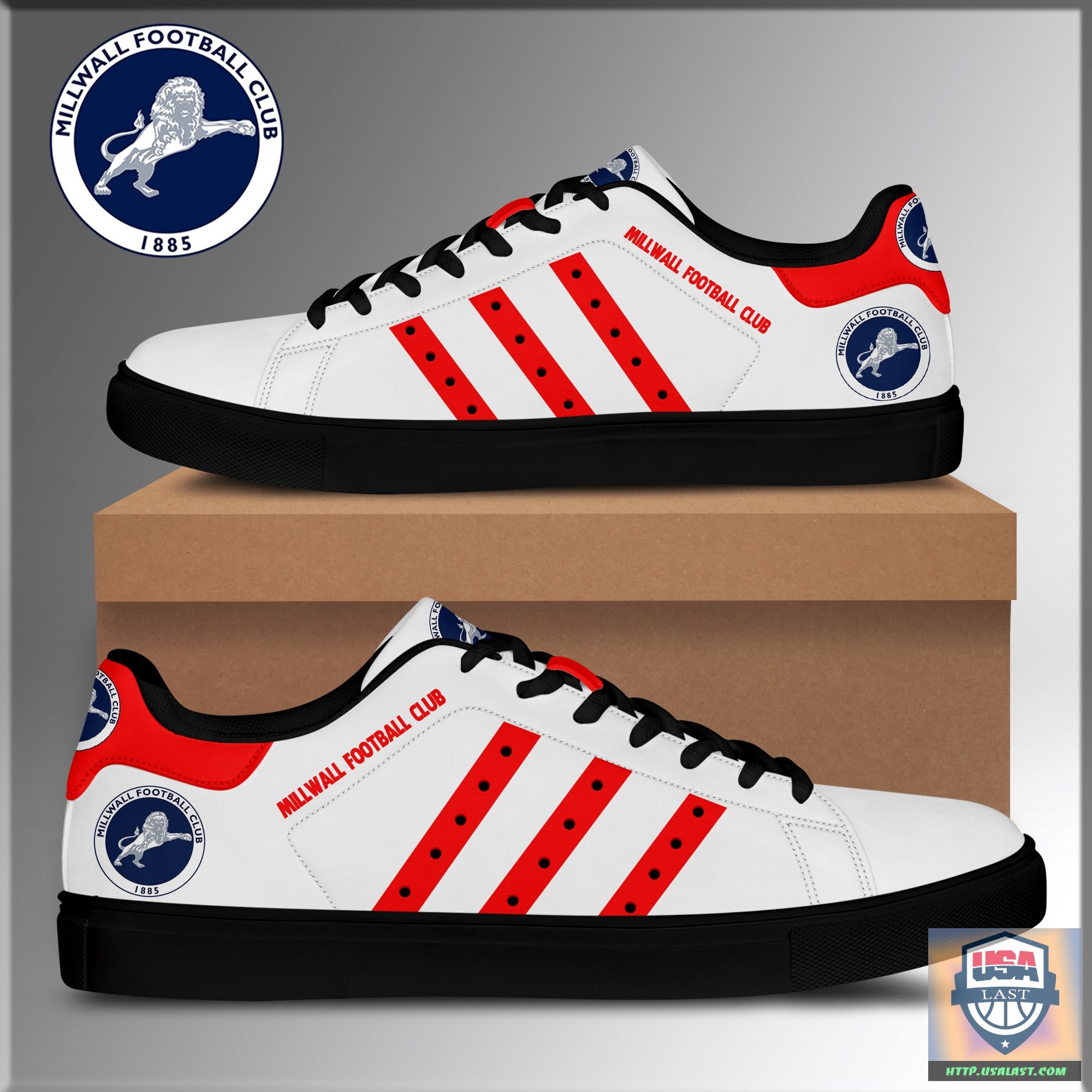 Millwall F.C Skate Low Top Shoes – Usalast