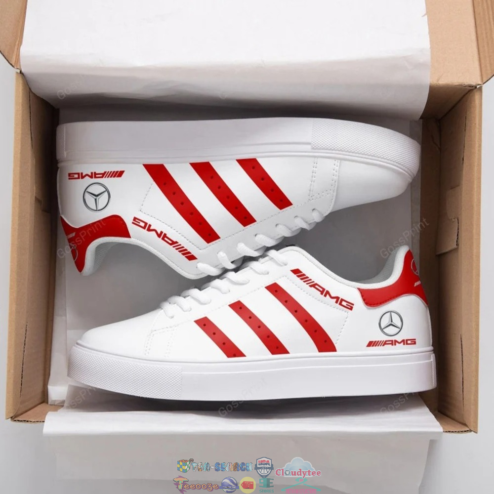 Mercedes AMG Red Stripes Stan Smith Low Top Shoes – Saleoff