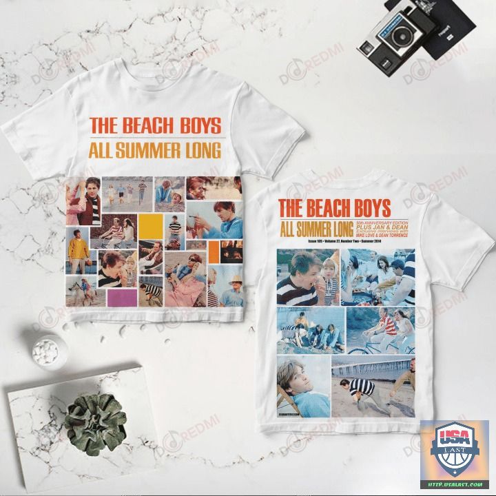 The Beach Boys All Summer Long Album Cover 3D T-Shirt – Usalast