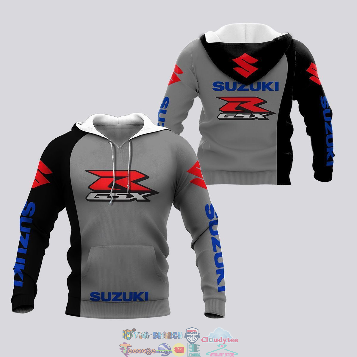 Suzuki GSX-R ver 6 3D hoodie and t-shirt – Saleoff