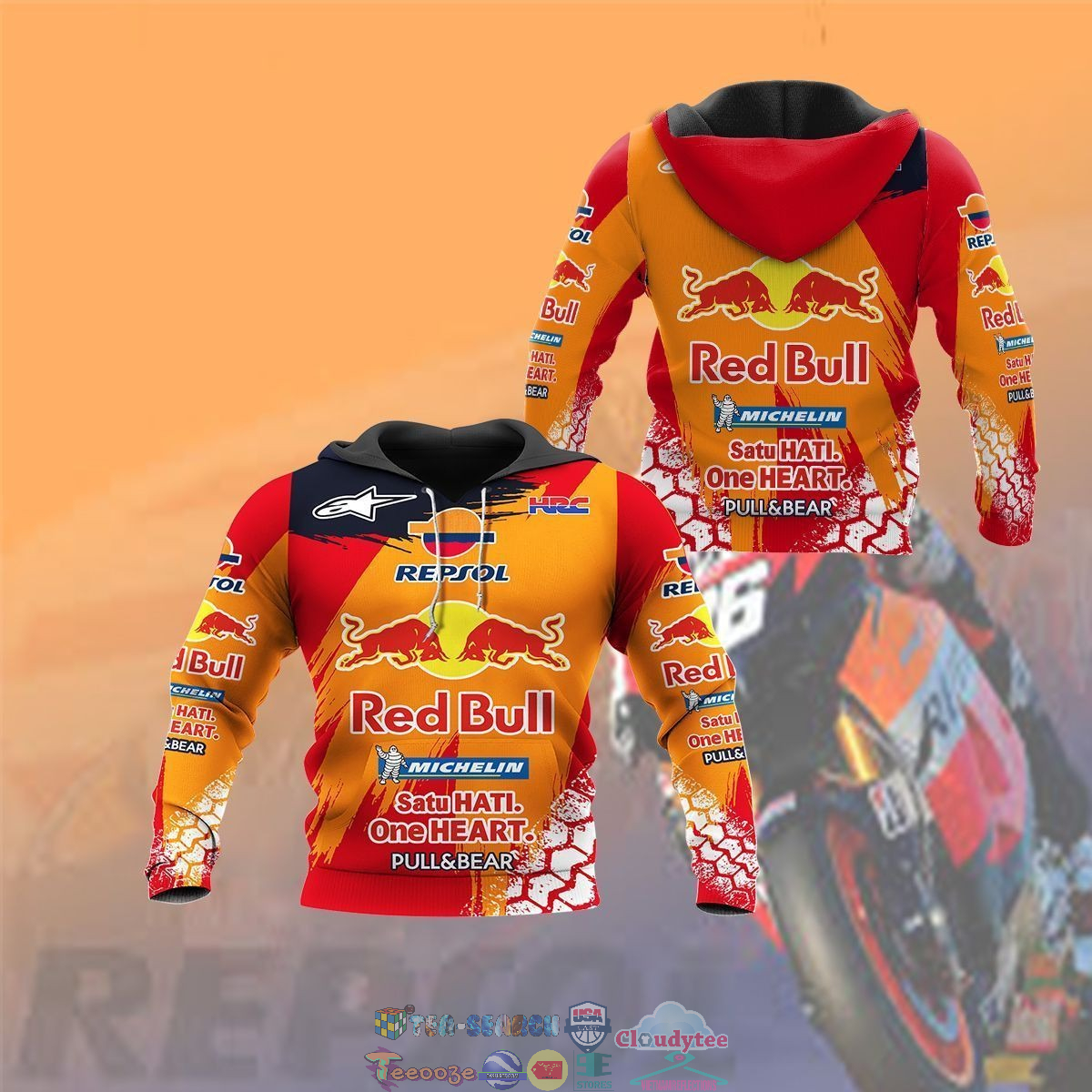 Repsol Honda ver 7 3D hoodie and t-shirt – Saleoff