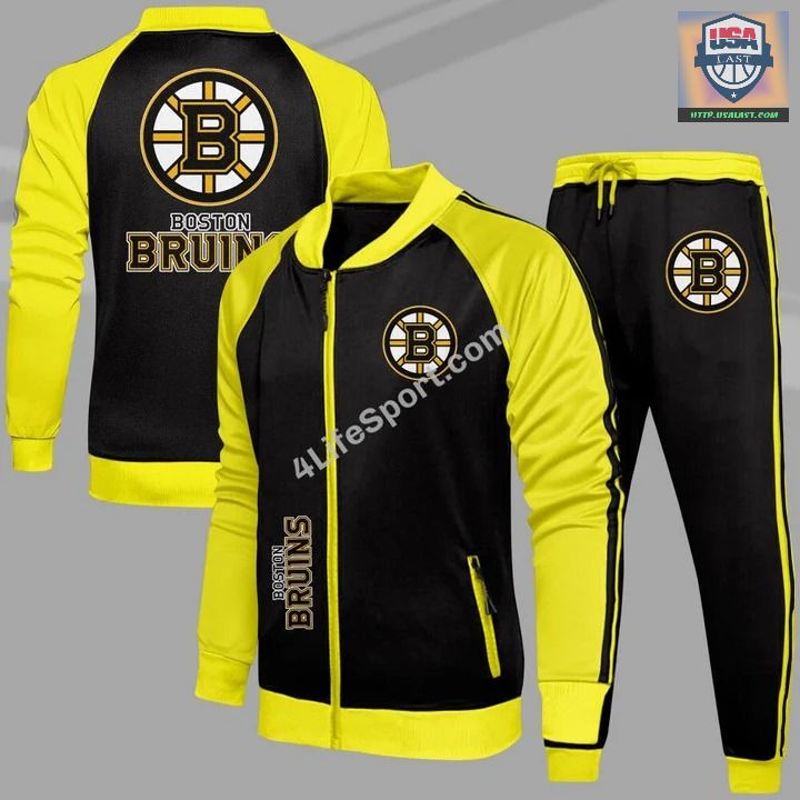 Boston Bruins Sport Tracksuits 2 Piece Set – Usalast