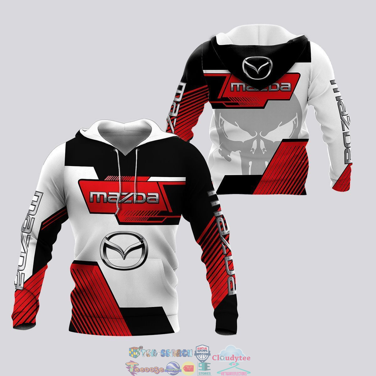 Mazda Skull ver 3 hoodie and t-shirt – Saleoff