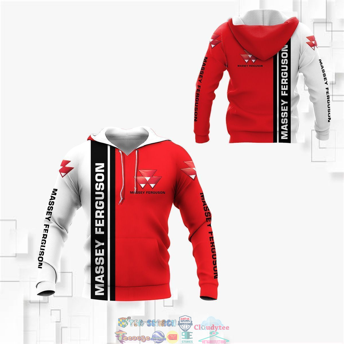 Massey Ferguson ver 8 3D hoodie and t-shirt – Saleoff