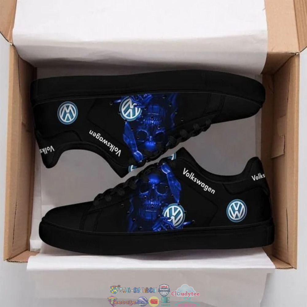 Volkswagen Blue Skull Stan Smith Low Top Shoes – Saleoff