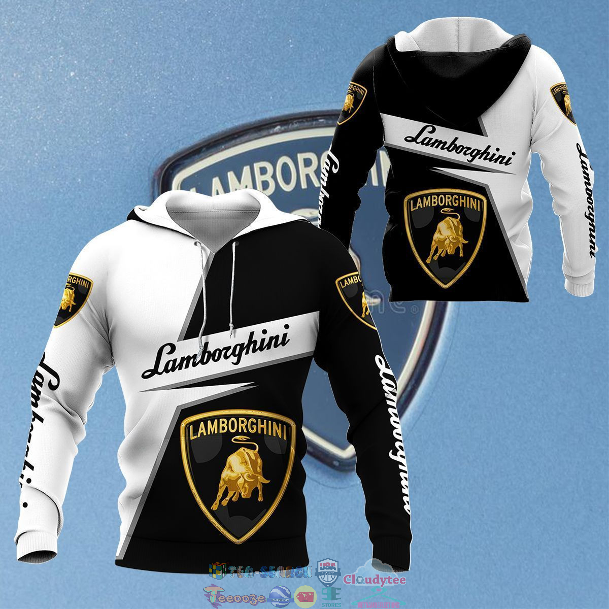 Lamborghini ver 7 3D hoodie and t-shirt – Saleoff