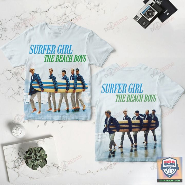 The Beach Boys Surfer Girl Album Cover 3D T-Shirt – Usalast