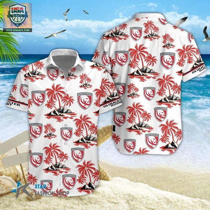 Gloucester Rugby Hawaiian Shirt Beach Short – Usalast