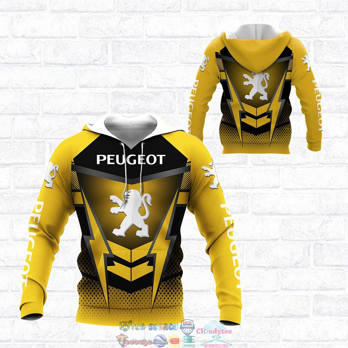 Peugeot ver 6 3D hoodie and t-shirt- Saleoff