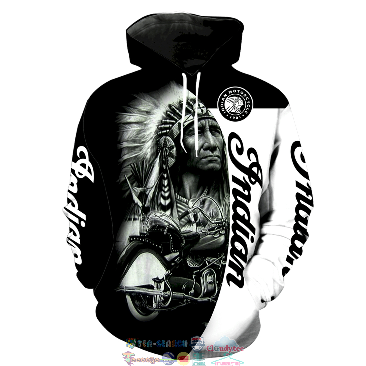 Indian Motorcycle ver 6 3D hoodie and t-shirt – Saleoff