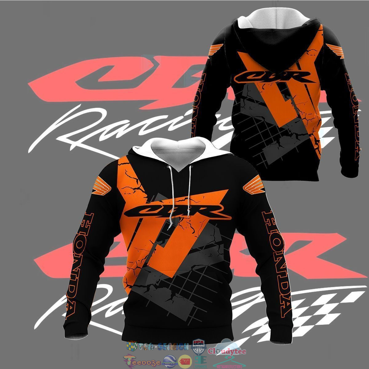 Honda CBR ver 1 3D hoodie and t-shirt – Saleoff