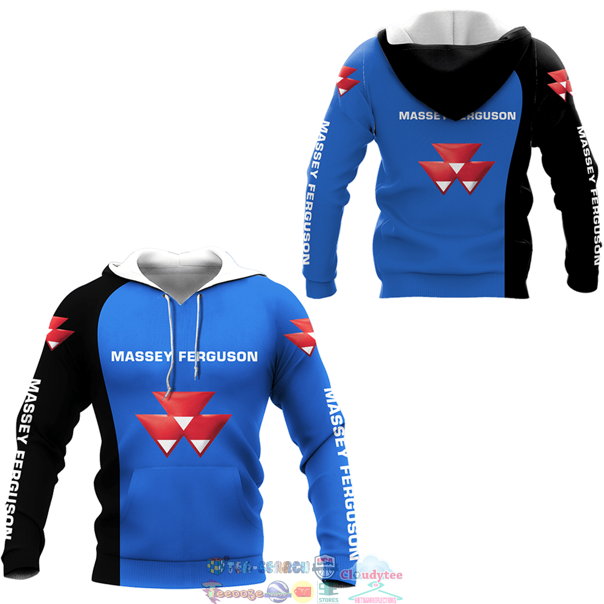 Massey Ferguson ver 1 3D hoodie and t-shirt – Saleoff