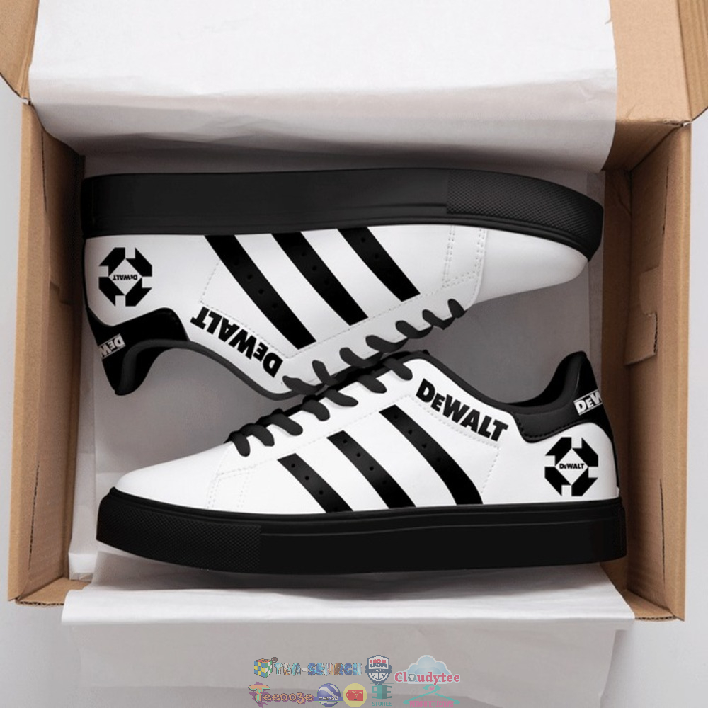 Dewalt Black Stripes Stan Smith Low Top Shoes – Saleoff