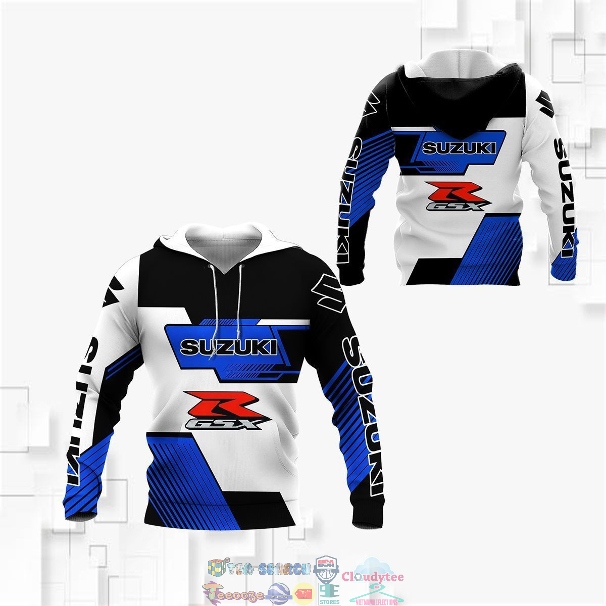 Suzuki GSX-R ver 3 3D hoodie and t-shirt – Saleoff