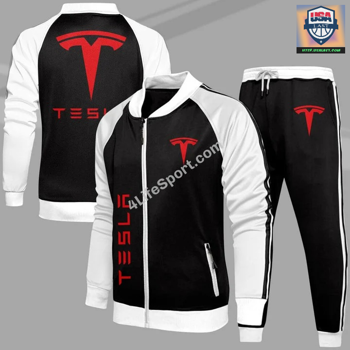 Tesla Premium Sport Tracksuits 2 Piece Set – Usalast