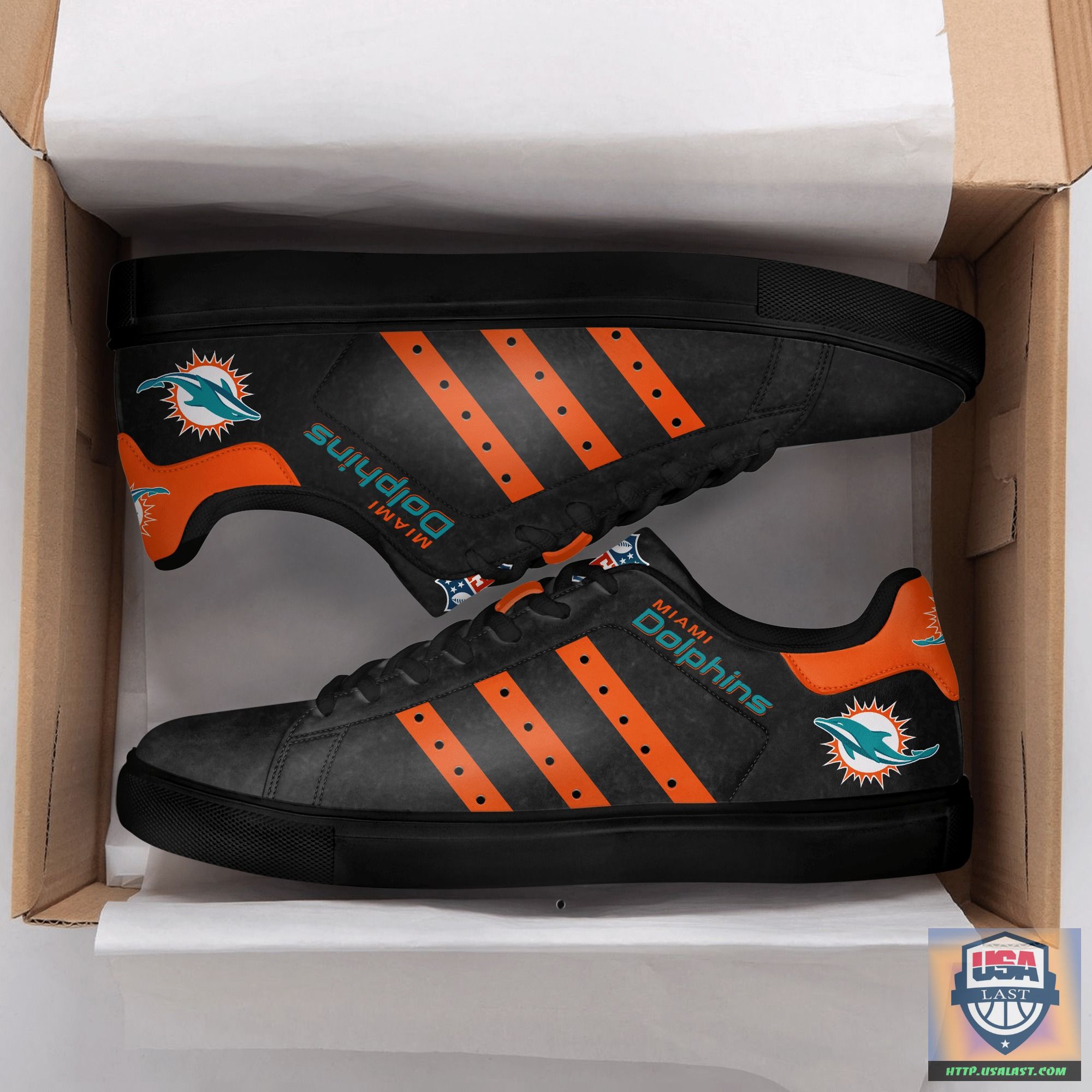 Miami Dolphins Stan Smith Low Top Shoes Model 01 – Usalast