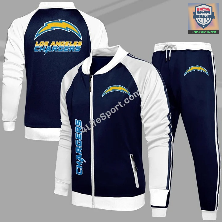 Los Angeles Chargers Sport Tracksuits 2 Piece Set – Usalast