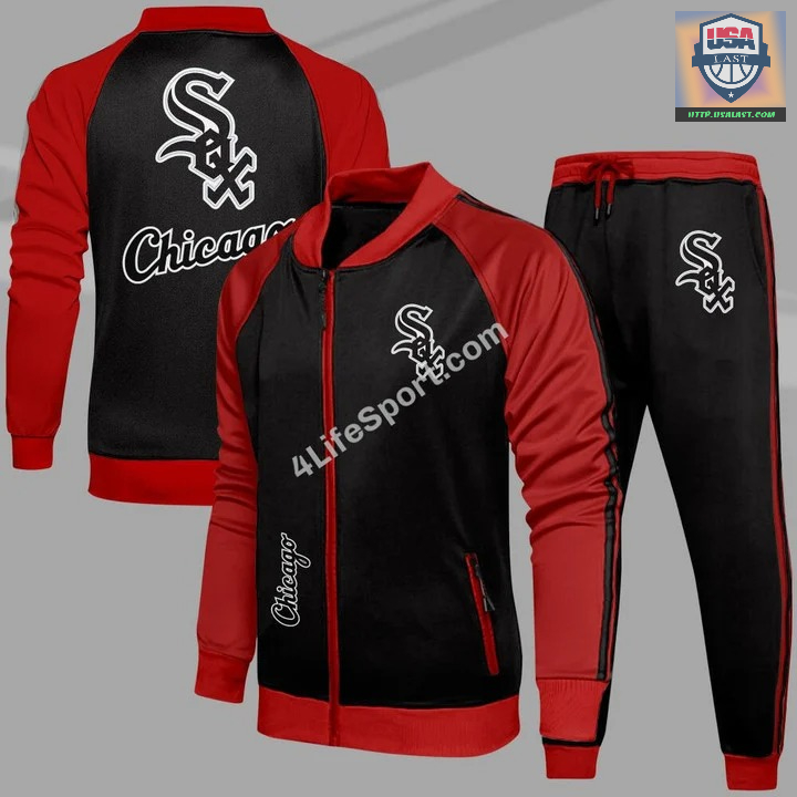 Chicago White Sox Sport Tracksuits 2 Piece Set – Usalast