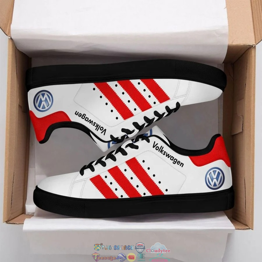 Volkswagen Red Stripes Style 2 Stan Smith Low Top Shoes – Saleoff