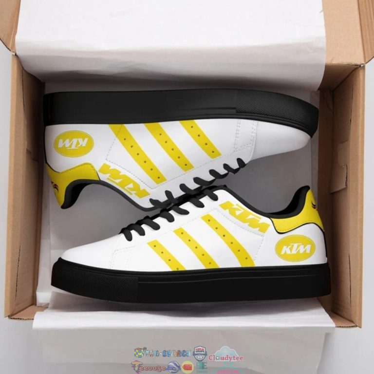 N4f6fe5H-TH180822-55xxxKTM-Yellow-Stripes-Stan-Smith-Low-Top-Shoes2.jpg