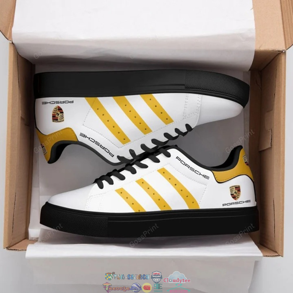 Porsche Yellow Stripes Style 1 Stan Smith Low Top Shoes – Saleoff