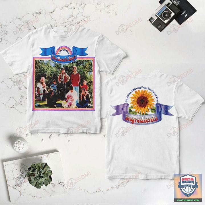 The Beach Boys Sunflower Album Cover 3D T-Shirt – Usalast
