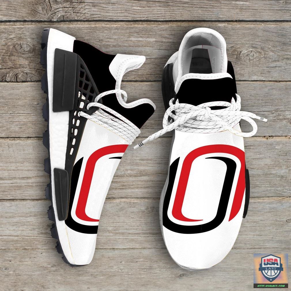 NCAA Nebraska Omaha Mavericks NMD Human Ultraboost Shoes – Usalast