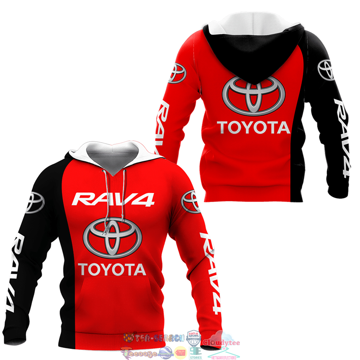 Toyota Rav4 ver 2 hoodie and t-shirt – Saleoff