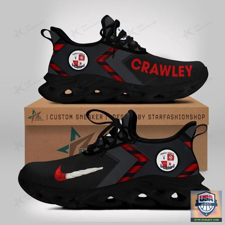 Crawley Town F.C Just Do It Max Soul Shoes – Usalast