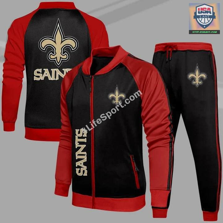 New Orleans Saints Sport Tracksuits 2 Piece Set – Usalast