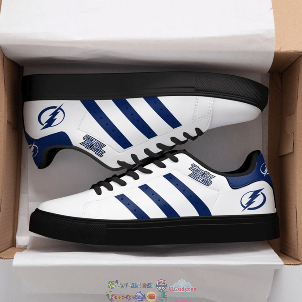 Tampa Bay Lightning Navy Stripes Stan Smith Low Top Shoes – Saleoff